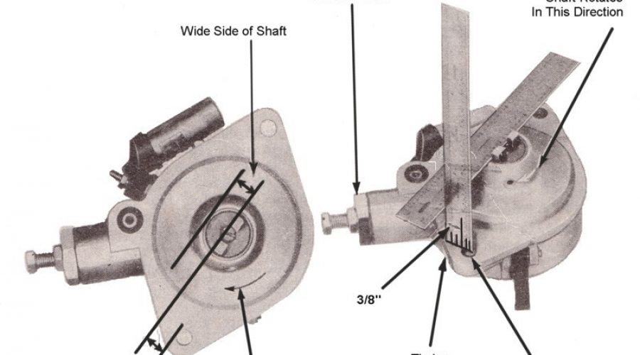 Ignition Timing Procedure for 1942 to 1948 Distributors