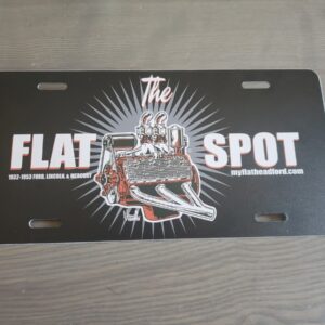 Metal Flat-Spot License Plate