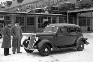 New Ford V-8 For 1935