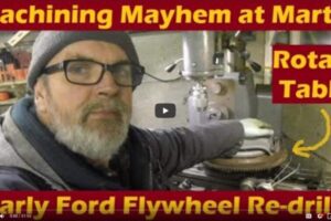 How To Re-Drill A Flathead Flywheel