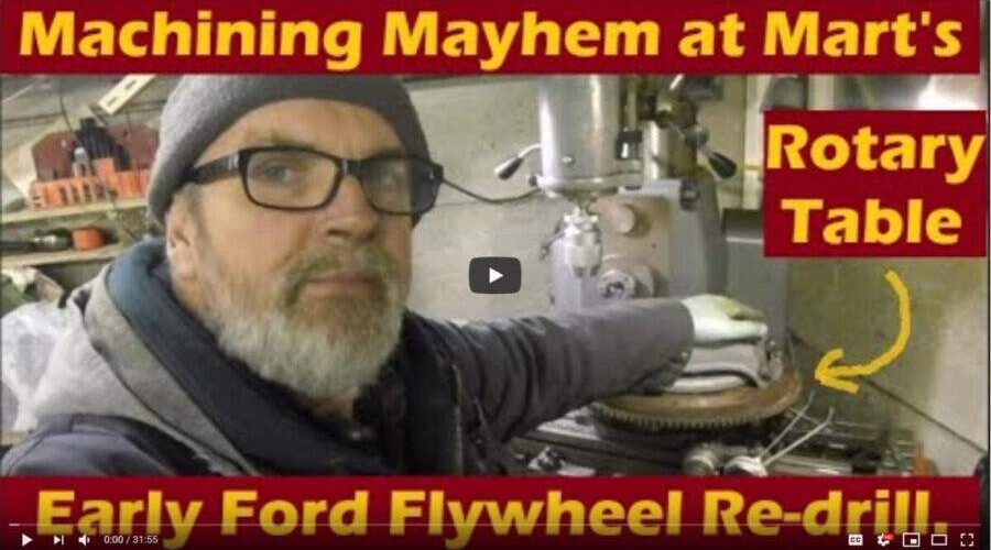 How To Re-Drill A Flathead Flywheel