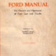 PM – 1919 Ford Model T Manual