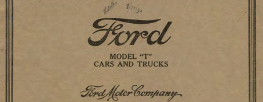 PM – 1930 FORD Schedule Of Repairs