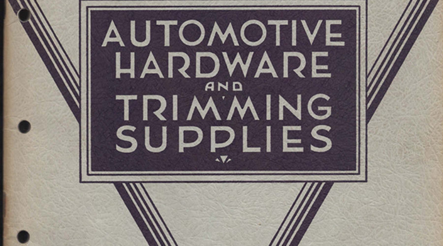 PM – 1934 FORD Hardware and Trim Supplies Catalog