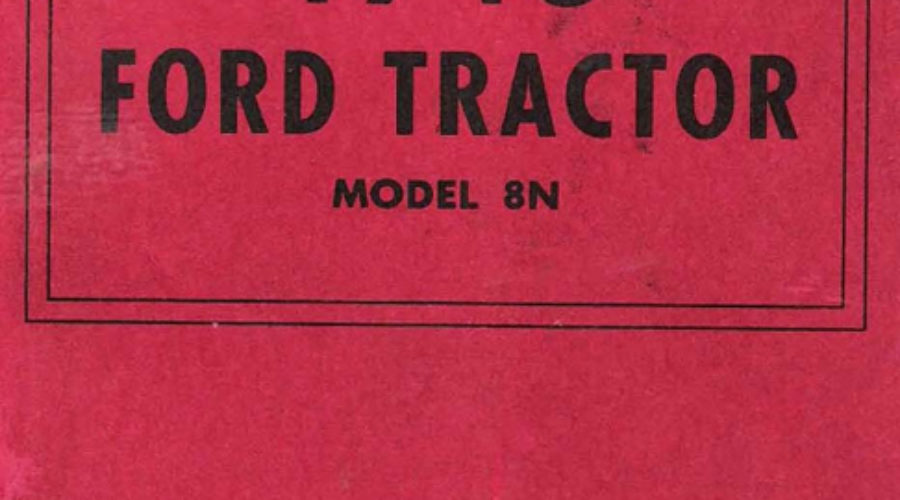 PM – 1948 8N Operator’s Manual