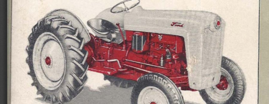 PM – 1952 Fordson Owners Manual
