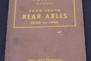PM – FORD 1939- 1940 Truck Rear Axles