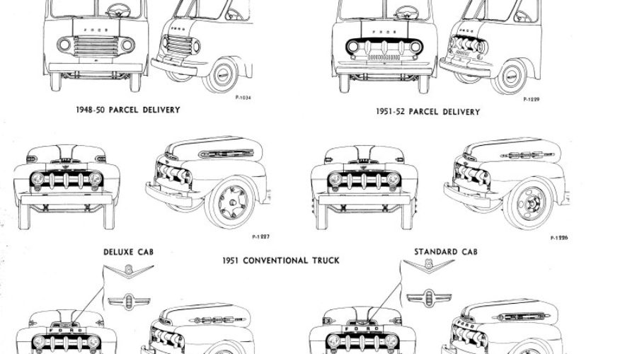 F-Series Body Parts Listing