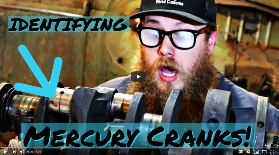 How to ID Mercury Crankshafts! Ford Flatheads