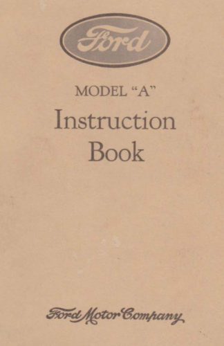 Model A Speedometer Instructions.pdf Model A Instructions Book (Digital PDF Copy) - The Flat-Spot