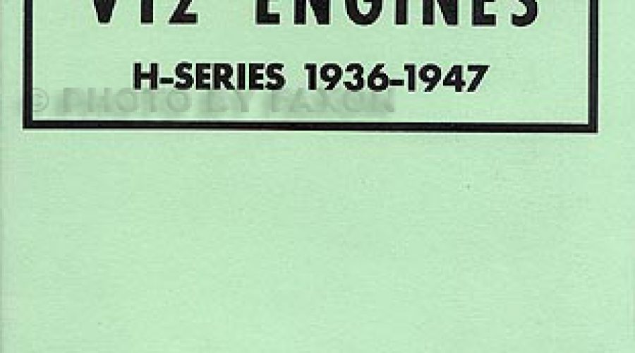 PM-1936 to 1947 Lincoln Repair Manual