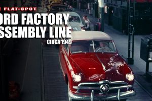Ford Factory Assembly Line Video Circa 1949