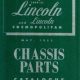PM-1949-51 LINCOLN CHASSIS MANUAL