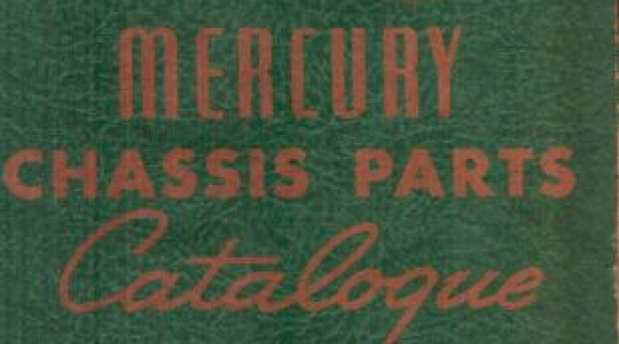 PM-1949-53 MERCURY CHASSIS PARTS MANUAL