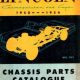 PM-1952-54 LINCOLN CHASSIS PARTS CATALOG