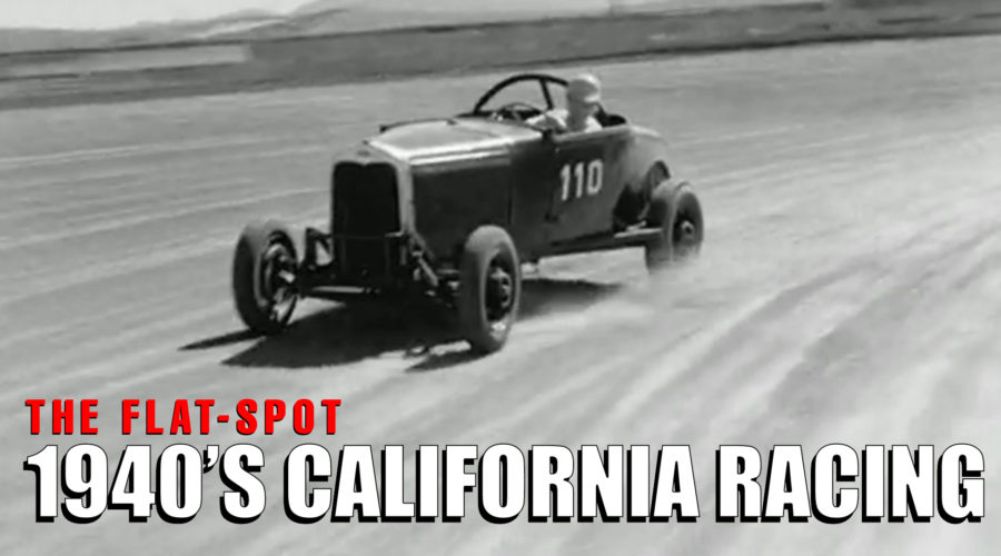 Historic Dirt Track Racing Footage In 1940s California