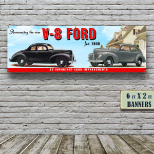 1940 Ford Dealer – Vinyl Banner