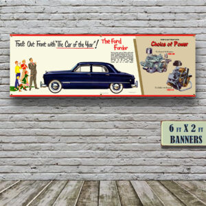 1949 Ford Fordor Dealer – Vinyl Banner