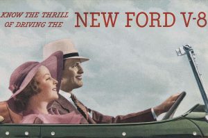 1934 Know The Thrill Of Driving