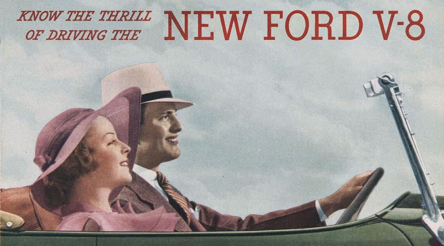 1934 Know The Thrill Of Driving