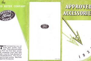 1935 Approved Accessories