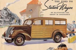 1937 New Ford Station Wagon