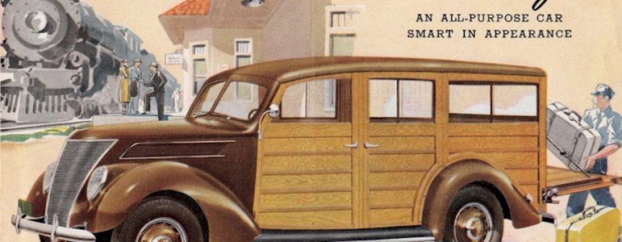 1937 New Ford Station Wagon