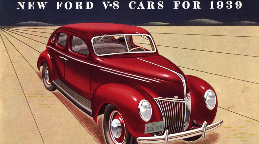 1939 The New Ford V8