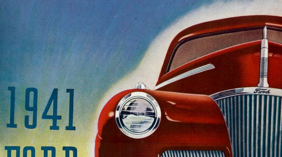 It’s a Big New Ford Car 1941