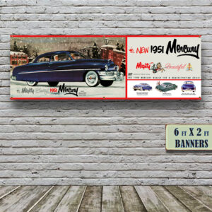 1951 Mercury Dealer – Vinyl Banner