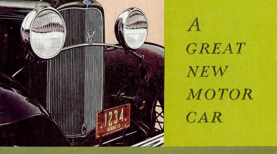 1932 The Great New Motor Car