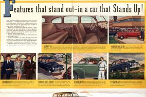 1942 Ford Fold Out Mailer