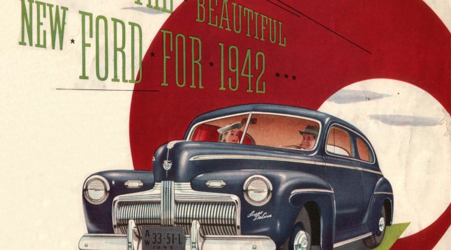 The Beautiful New Ford For 1942 Booklet