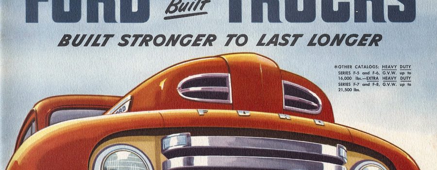 1948 Ford Truck Brochure F1 – F4