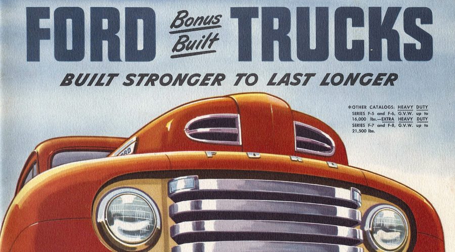 1948 Ford Truck Brochure F1 – F4