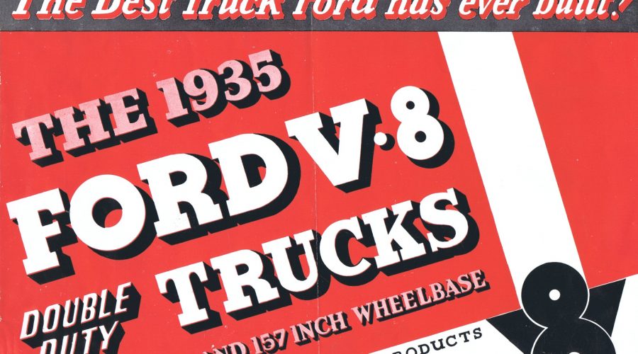 1935 Ford Light Truck Brochure (Australian)