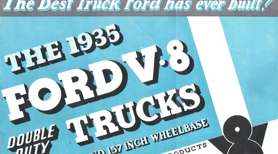 1935 Ford V8 Trucks (Australian)