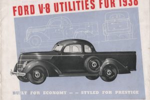 Ford V8 Utilities For 1938 Brochure (Australian)