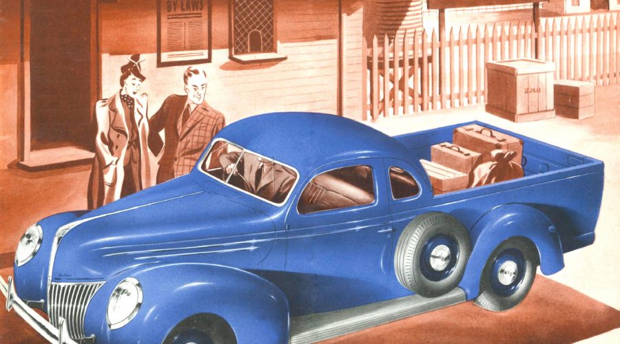 1939 Ford v8 Utilities Brochure (Australian)