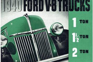 1940 Ford Light Truck Brochure (Australian)