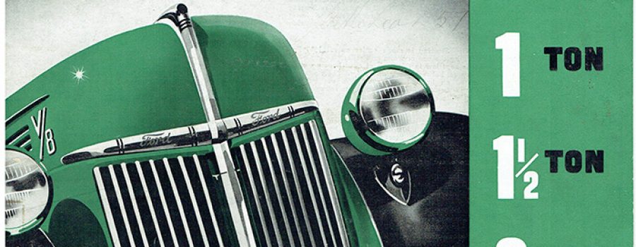 1940 Ford Light Truck Brochure (Australian)