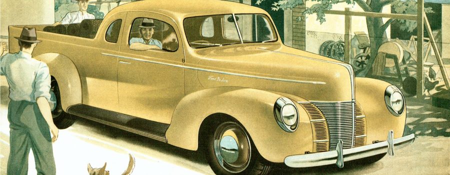 1940 Ford UTILITY Brochure (Australian)