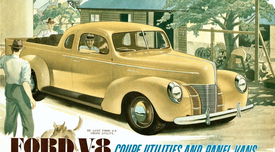 1940 Ford UTILITY Brochure (Australian)