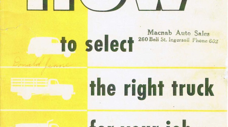 1951 – Mercury Trucks: How To Select