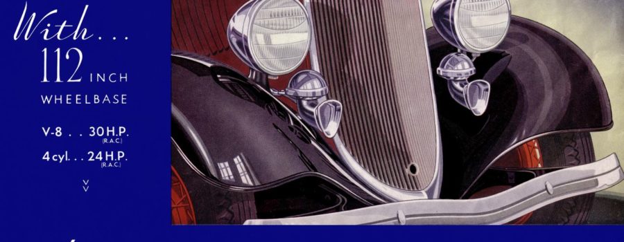 1933 Australian Ford V-8 Brochure