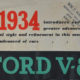 1934 Australian Ford V-8 Mailer