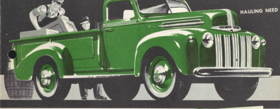 1946 Fords ALL-TRUCK Pickup Brochure