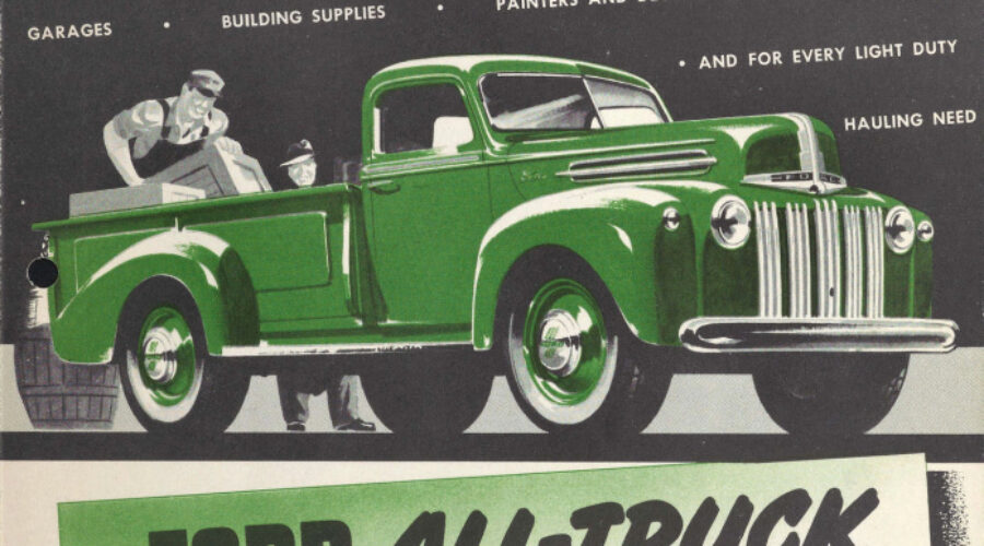 1946 Fords ALL-TRUCK Pickup Brochure