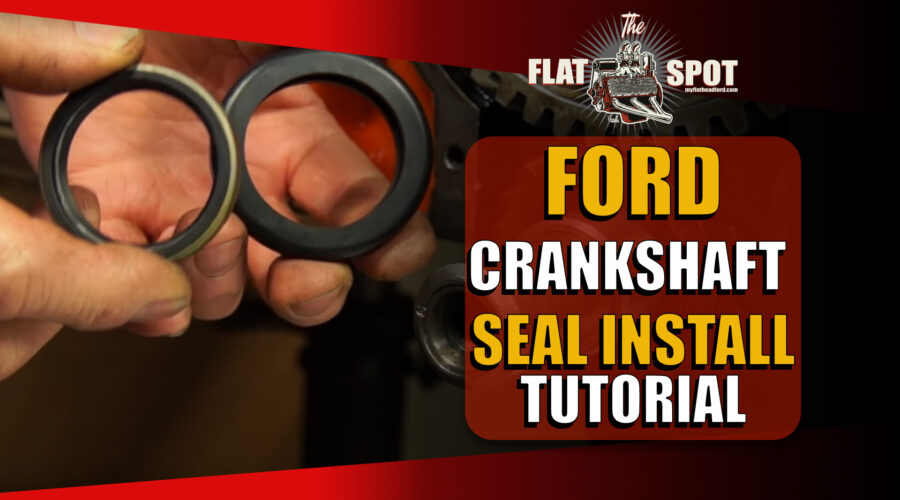 Flathead Ford Crankshaft Seal Sleeve Install Tutorial