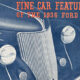1936 FINE CAR FEATURES